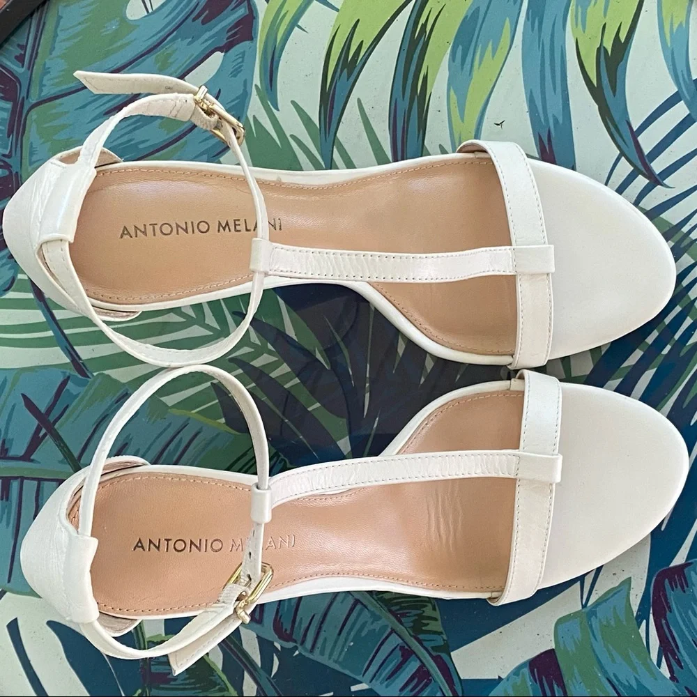 ANTONIO MELANI AUDREY T-STRAP SANDALS